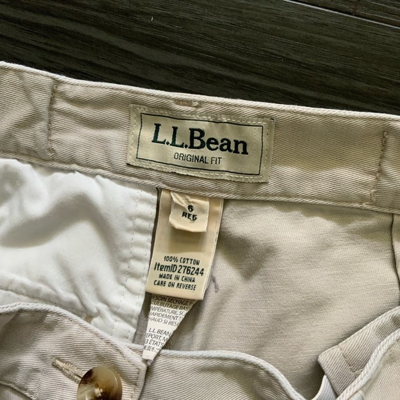 Vintage L.L. Bean High Waisted Original Fit Shorts - Picture 3 of 7